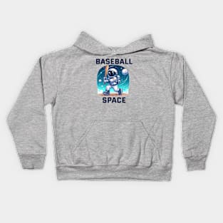 Baseball Space - Play with Astro Kids Hoodie